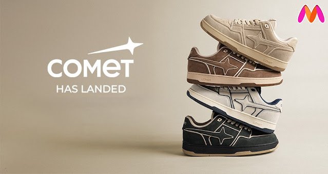 Culture-led sneaker brand Comet makes its e-commerce Debut on Myntra