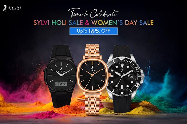 Time to Celebrate: SYLVI Holi Sale & Women’s Day Sale – Up to 16% OFF