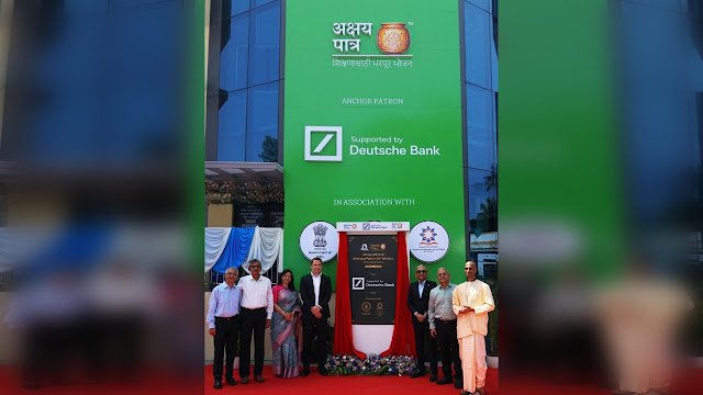 Deutsche Bank and Akshaya Patra Launch Pune Kitchen to Tackle Classroom Hunger