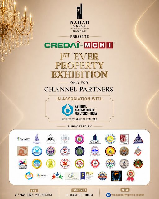 CREDAI-MCHI to Host First-Ever Property Expo Exclusively for Channel Partners on 6th May 2026 in Mumbai